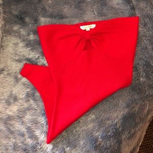 Honey Punch - red bodysuit!